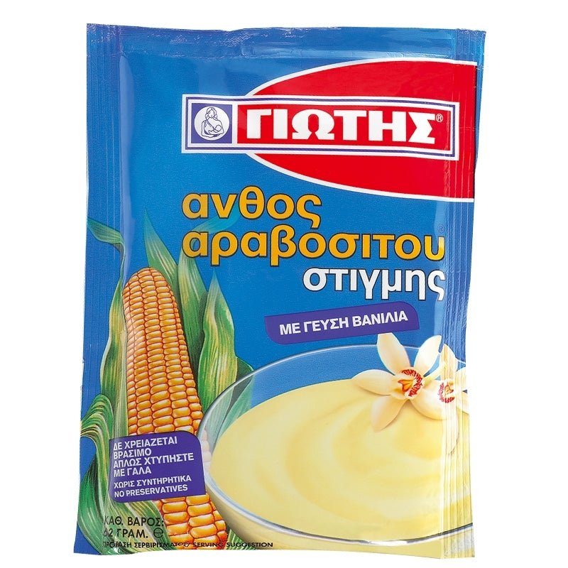 Puddingpulver und Kuchenfüllungsmischung Vanille (160g) Jotis von Jotis bei Araxxon  - Hochwertiges griechisches Produkt.   Puddingpulver und Kuchenfüllungsmischung Vanille (160g) Jotis από Jotis στο Araxxon  - Αυθεντικό ελληνικό προϊόν.